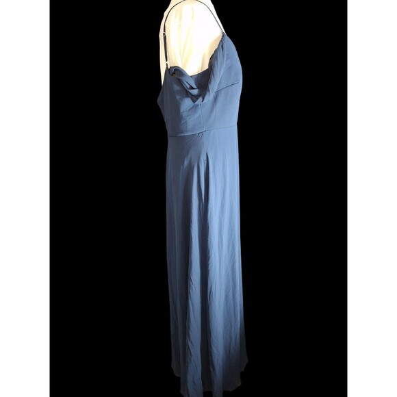 Birdy Grey DEVIN CONVERTIBLE DRESS CHIFFON NAVY Sz XL BRIDESMAID WEDDING FORMAL - Picture 4 of 9